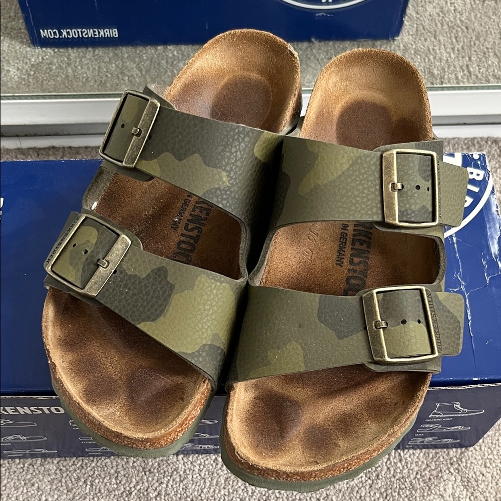 Birkenstock Camo Arizona Sandals